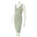 Tory Burch Dresses | 100% Silk Tory Burch Dress | Color: Green/White | Size: M
