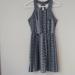 American Eagle Outfitters Dresses | American Eagle Outfitters Aztec Strappy Dress Sz 2 | Color: Black/White | Size: 2