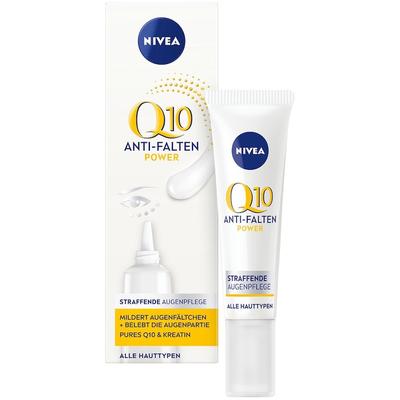 NIVEA Q10 Anti-Falten POWER Extra Straffende Augenpflege Augencreme 15 ml Damen Image