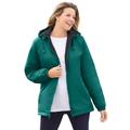 Plus Size Women's Three-Season Storm jacket by TOTES in Everglade (Size 1X)