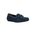 Extra Wide Width Women's Scout Slip On by Bella Vita in Navy Suede Leather (Size 12 WW)