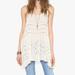 Free People Tops | Free People Womens Voile Trapeze Slip | Color: Cream | Size: Xs