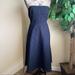 J. Crew Dresses | J. Crew Textured Strapless Dress Navy Blue Sz 0 | Color: Blue | Size: 0