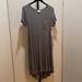 Lularoe Dresses | Lularoe Carly Dress | Color: Gray | Size: M