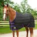 SmartPak Classic Stable Blanket - 84 - Medium (220g) - Black w/ Purple Trim - Smartpak