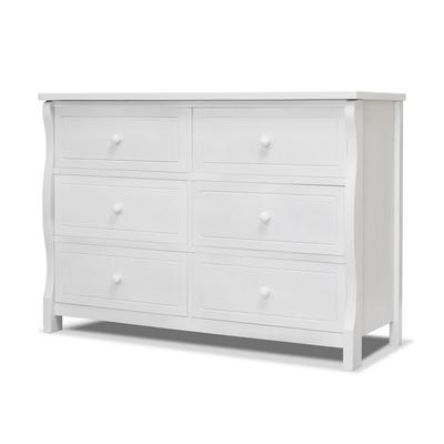 Princeton Elite Double Dresser in White - Sorelle Furniture 1160-W