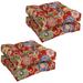 19-inch Square Tufted Indoor/Outdoor Chair Cushions (Set of 4) - 19" x 19"