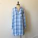 Anthropologie Dresses | Anthropologie Cloth And Stone Plaid Shirt Dress | Color: Blue | Size: S