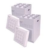 Advanced Organizing Systems Manager25-9-2PK Filing Box in White | 25 H x 16 W x 16 D in | Wayfair