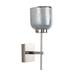 Jamie Young Company Vapor 1 - Light Opal/Nickel Wallchiere Glass/Metal in Gray/White/Yellow | 15.75 H x 5.5 W x 7 D in | Wayfair 4VAPO-SCOP