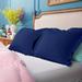 Charlton Home® Miyah Envelope Sham Polyester in Blue | 20 H x 36 W in | Wayfair E5CABB76F49B4956920C33D1A607ACC8