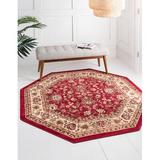 Red 31 x 0.33 in Area Rug - Andover Mills™ Mersey Oriental Burgundy Area Rug, Polypropylene | 31 W x 0.33 D in | Wayfair