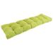 Latitude Run® Twill Indoor Seat Cushion Polyester/Cotton Blend in Green | 5 H x 60 W in | Outdoor Furniture | Wayfair