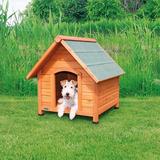Archie & Oscar™ Griselda Glazed Pine Wood Dog House Wood House in Brown | 30.3 H x 29.9 W x 28 D in | Wayfair 76D85C3F044D49BBB5A591CDBC9B670F