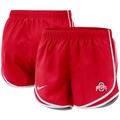 Women's Nike Scarlet Ohio State Buckeyes Team Tempo Performance Shorts