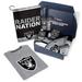 Las Vegas Raiders Fanatics Pack Tailgate Game Day Essentials T-Shirt Gift Box - $107+ Value