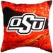 Oklahoma State Cowboys 2 Sided 16" Decorative Pillow, Made in the USA