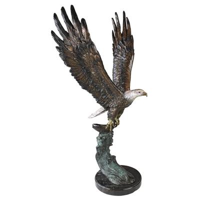 Design Toscano Majestic Eagle Bronze Statue