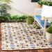 SAFAVIEH Veranda Michiko Indoor/ Outdoor Waterproof Patio Backyard Rug