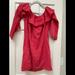 Jessica Simpson Dresses | Jessica Simpson Red Off The Shoulder Dress -M | Color: Red | Size: M