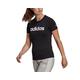 adidas Damen Essentials Slim Langarm T-Shirt, Black/White, S