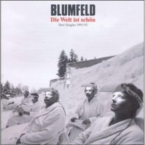 Die Welt ist schön-Singles 91-92 - Blumfeld. (LP)