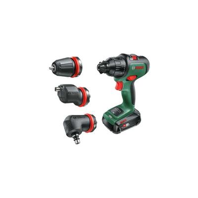 Bosch - AdvancedImpact 18 Schlagbohrmaschine + 3 Bohrfutter + 1 2,5 Ah Akkuladegerät - 06039B510A