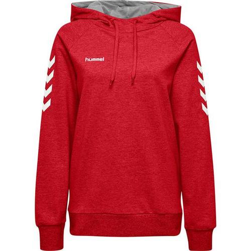 HUMMEL Damen Kapuzensweat GO, Größe S in Rot