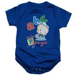 Popeye - Abc - Infant Snapsuit - 12 Month