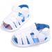 Xinhuaya Summer Baby Breathable Hollow Out Shoes Soft Cotton Soft Shoes Baby Prewalker Sandals