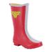 Girls' Western Chief Classic Tall Wonder Woman Rain Boot