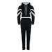 Musuos Striped Long Sleeve Tracksuit Women Stripe Running Set Winter Fall Jogging Sweat Pants Sportswear Female Sport Suits Hoodies