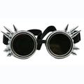 C.F.GOGGLE Sunglasses New Studded Steampunk Round Goggles Gothic Retro Sunglasses Halloween Cosplay Props