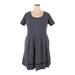 Pre-Owned Signature by Robbie Bee Women's Size 2X Plus Casual Dress