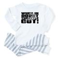 CafePress - When In Doubt Throttle Out Dirt Bike Motocross Inf - Toddler Long Sleeve Pajama set