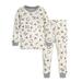 Burt's Bees Baby Organic Cotton Baby & Toddler Gender Neutral Unisex "A-Bee-C" Snug Fit Long Sleeve Pajamas, 2pc Set (12M-5T)
