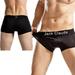 Male Boy Ice Silk Boxer - Man Sexy Underwear Briefs Shorts Bulge Pouch Modal Underwear Shorts Men Boxer Plus Size