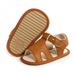 Bobora Baby Summer Shoes Newborn Infant Baby Girls Boys Sandals Shoes Solid Non-slip PU Breathable Toddler Shoes