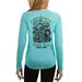 Costa Rica Octopus Treasure Women's UPF 50+ Sun Protection Long Sleeve T-Shirt