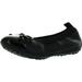 Geox Girls Piuma F Two Tone Leather Ballet Flats Shoes