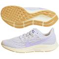 Nike Air Zoom Pegasus 36 Women's Running Shoe Platinum Tint/Purple Agate-Pale Ivory Size 9.0