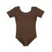 Girls Leotard Basic Short Sleeve Ballet Dance Leotard Kids & Toddler Shirt (Toddler-14 Years) Variety of Colors