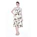 Melani Dress Maxi Dress Long Tunic Dress Hawaiian Dress Plus Size in Orchid Cream