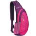 G4Free Sling Bags Men Shoulder Backpack Small Cross Body Chest Sling Backpack (Rose)