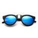 Newbee Fashion -Designer Inspired Kids Girls Fashion Sunglasses Metal Bridge Trendy Oval Shaped Sunglasses for Gilrs with Flash Mirrored Lens UV Protection Lead Free High Quality