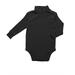 leveret long sleeve solid "turtleneck bodysuit" 100% cotton (size 6m-2 years)