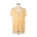 Pre-Owned American Eagle Outfitters Women's Size M Short Sleeve Henley