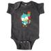 Inktastic Christmas Bird, Blue Bird, Bird With Ear Warmers Infant Short Sleeve Bodysuit Unisex