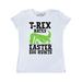 Inktastic Funny Easter T-Rex Hates Easter Egg Hunts Adult Women's T-Shirt Female White XXL