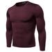 Winter Warm Thermal Underwear Set Long Pant and Long Sleeve Pullover T Shirt L-XXL
